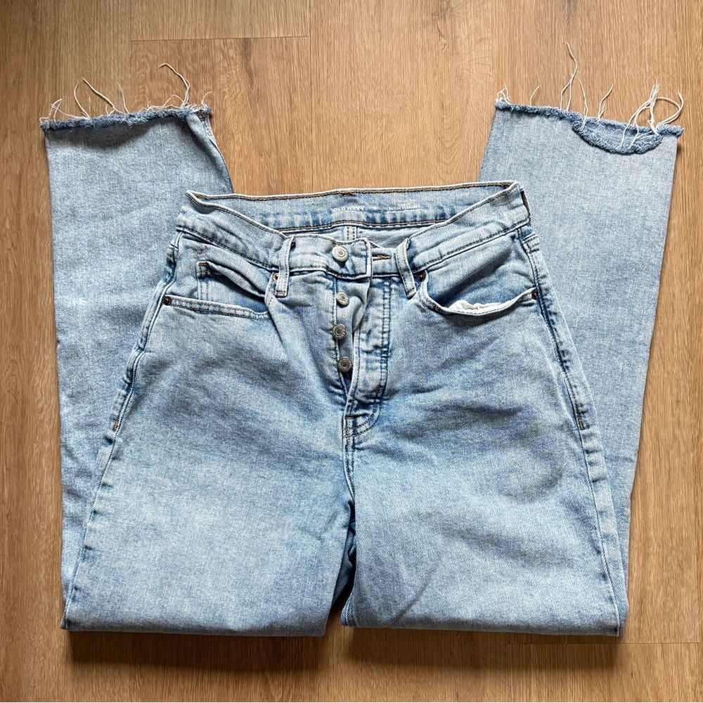 Old Navy Curvy Sky High Straight